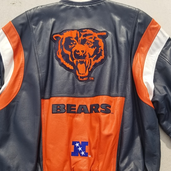 CHICAGO BEARS G III Carl Banks Leather Jacket | XL - Picture 11 of 12